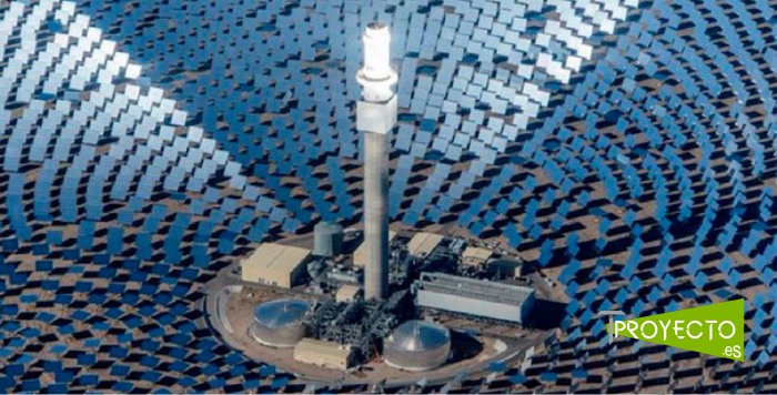 Planta de energía solar térmica
